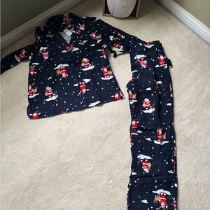 Old Navy Santa Pajama Set